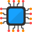 A picture of a cpu core 