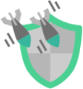 shield icon for ddos protection