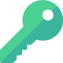 key icon for zero trust authentication