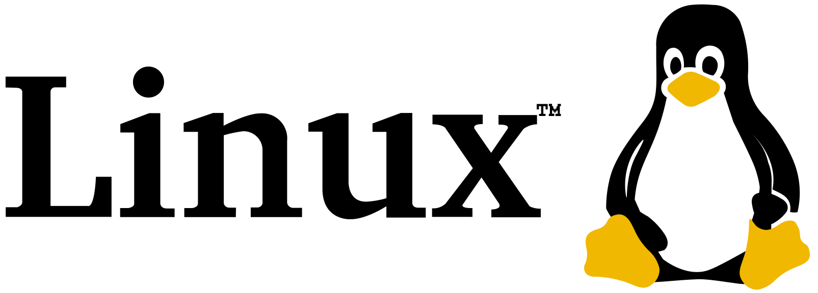 Linux black logo