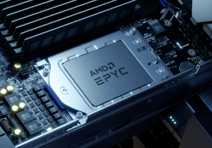 A Picture of AMD proccessor