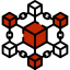 a picture of cubes