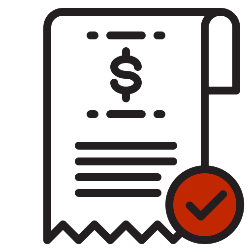 bill with doller symbol