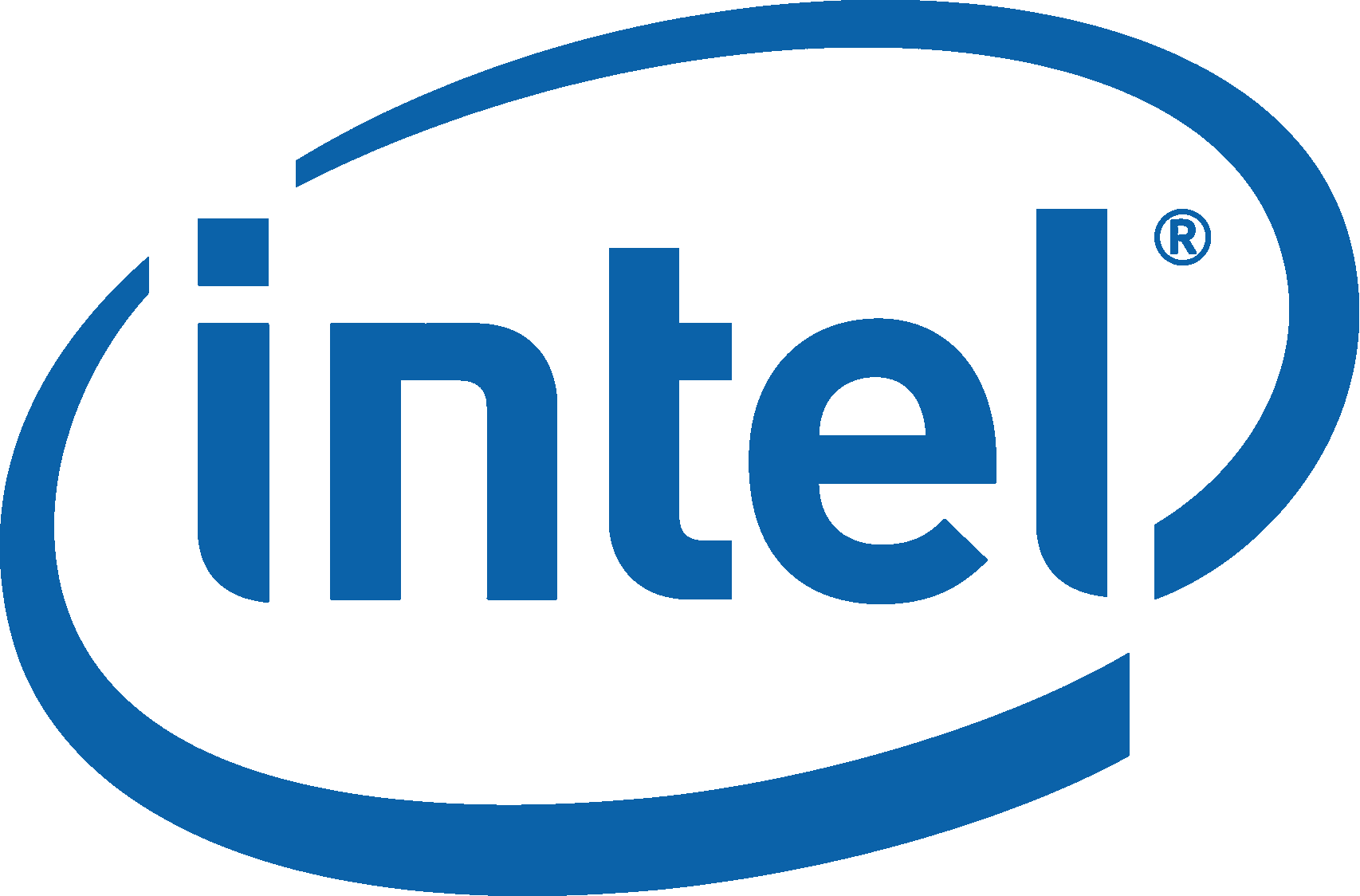 Intel colored logo